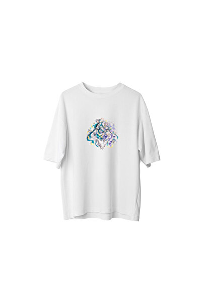 OVERSIZE TASARIM İKİZLER BURCU HEDİYE TSHİRT