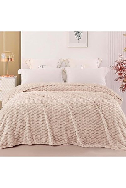 GENERAL 【150 * 200cm】Fleece Queen Size Bed Blankets, Luxury Super Soft Lightw...