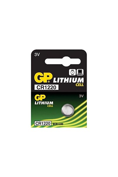 GP Batteries GP CR1220 Μπαταρία Λιθίου Κουμπί (1 τεμάχιο) GPCR1220-7C1