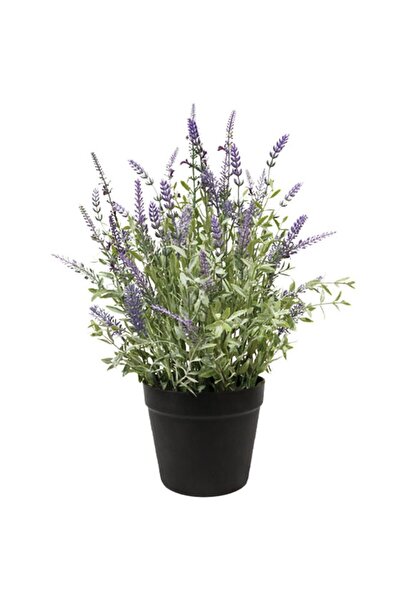 MARHOME Τεχνητό Φυτό σε Γλάστρα Λεβάντα 04-99920 Δ30x48εκ. Πράσινο-Μωβ