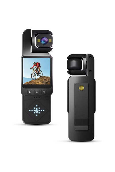Vivendo Φορητή Κάμερα Full HD 1080p 360 °   Περιστρεφόμενος Φακός Σταθεροποίη...