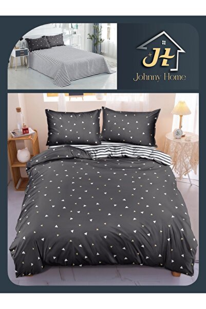 elegant home pucioasa Lenjerie de pat Bumbac Satinat Premium 4 piese SA21