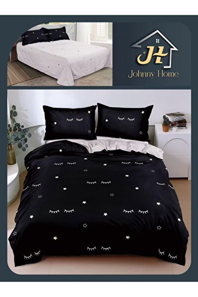 elegant home pucioasa Lenjerie de pat Bumbac Satinat Premium 4 piese SA81