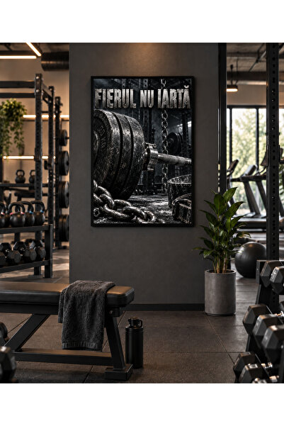 Miutic Print Studio Tablou decorativ Miutic „Fierul nu iartă” – Tablou motiva...