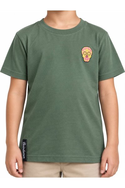 Bain De Mer Kids Cotton T-Shirt BDM SKULL