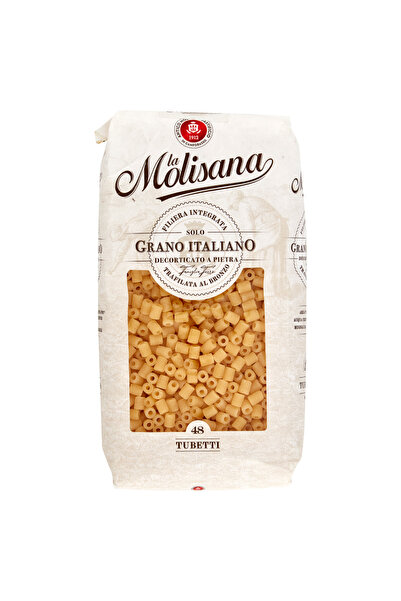La Molisana Macaroane Tubetti N.48 500g, La Molisana, din grau dur, forma uni...