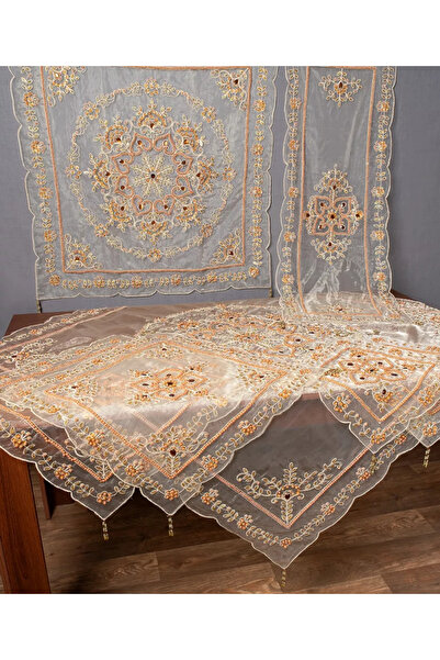 Silk Fashion Σετ 7 τεμαχίων (85εκ x 85εκ, 40εκ x 110εκ, 130εκ x 130εκ, 2x38εκ...