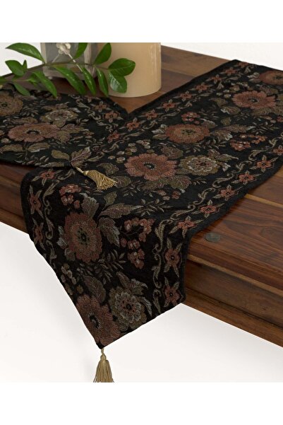 Silk Fashion Σετ 3 τεμαχίων (33εκ x 170εκ, 2x33εκ x 45εκ) xm09 μαύρο