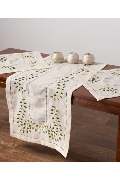 Silk Fashion Τραπεζομάντηλα (140εκ x 180εκ) 3279 Εκρού -