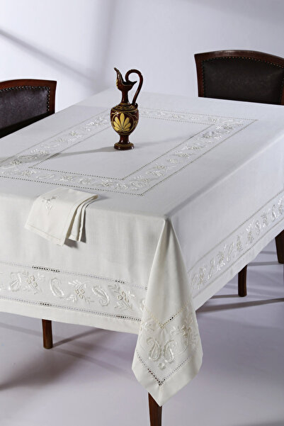 Silk Fashion Χειροποίητο τραπεζομάντιλο NT82 (170εκ x 270εκ)