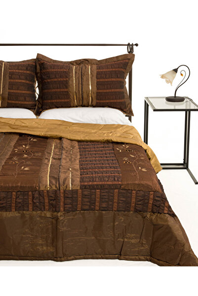 Silk Fashion Σετ κουβερτοκρεβατιού (160εκ x 220εκ + 1 x 50εκ x 70εκ) 10506 κα...