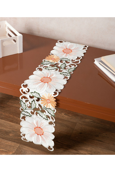 Silk Fashion Σατέν διακοσμητικό ράνερ (20εκ x 150εκ) 291 πορτοκαλί