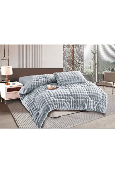 Silk Fashion Πάπλωμα Burble (220cm x 240cm) γκρι -
