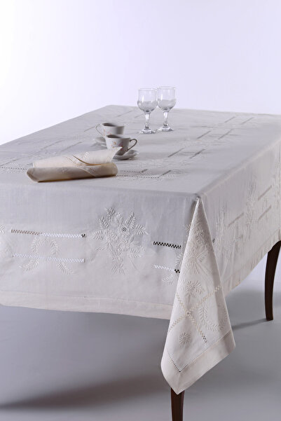 Silk Fashion Χειροποίητο τραπεζομάντιλο 233 (170εκ x 220εκ)