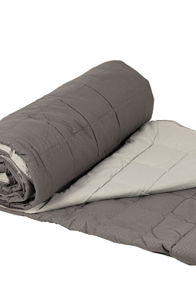 Silk Fashion Πάπλωμα (220cm x 240cm) 11053 σκούρο γκρι -
