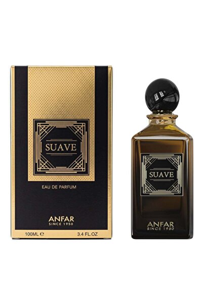 Anfar Suave Eau de Parfum – 100ml | Unisex Woody Leather Fragrance