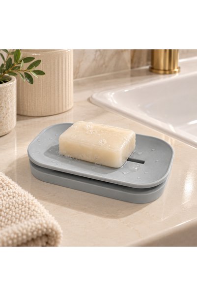 SHARI Sabunluk – Banyo Sabunluk Organizer, Su Tahliyeli Pratik Sabunluk