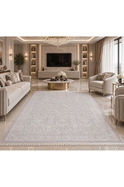 Ipekche Premium İpek Halı – Lüks Şık Salon Halısı Yumuşak Dokulu Modern Klasik Halı
