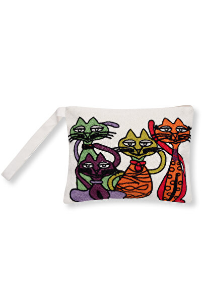 Silk Fashion Πλεκτό πορτοφόλι (13εκ. x 20εκ.) πολυεπίπεδο 249