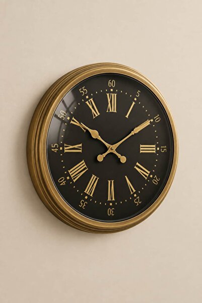 Westminster Grand Duvar Saati - Bronz Eskitme | 60 cm