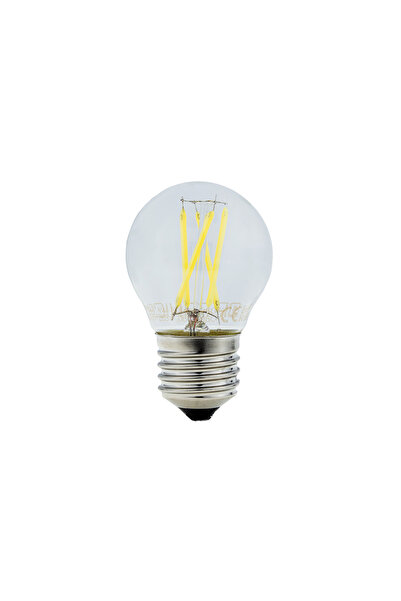 OEM Λάμπα LED E27 τύπου Filament G45 4W 400Lm Θερμό Λευκό