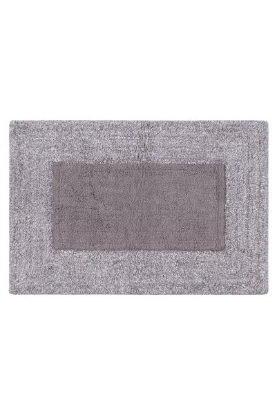 Silk Fashion Γεωμετρικό χαλάκι (60εκ x 90εκ) γκρι
