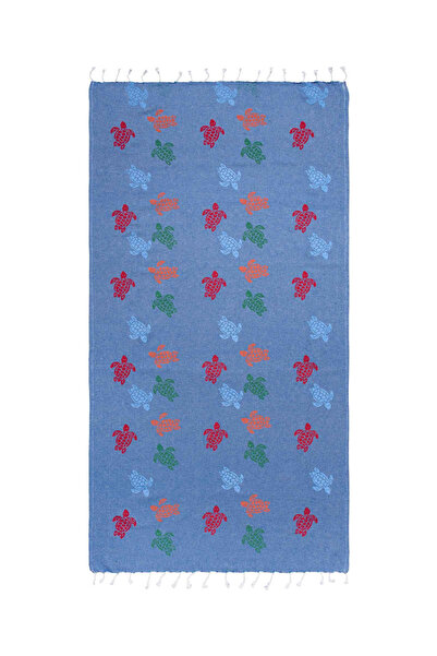 Silk Fashion Πεστεμάλ nkp171 (90εκ x 180εκ) βασιλικό μπλε