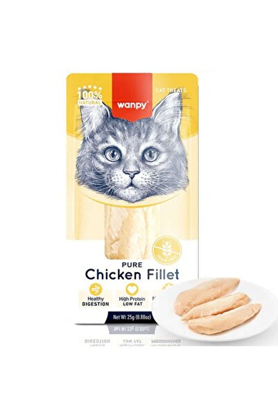 Wanpy Pure Chicken Fillet Tavuk Fileto Kedi Ödülü 25gr