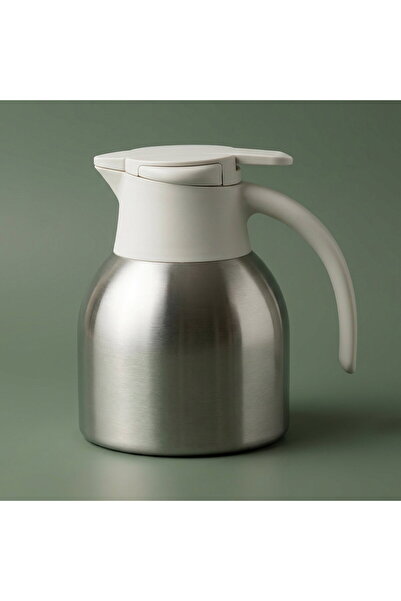 Ora Thermos, 1 Liter, Stainless Steel Inner Lining, Stainless Steel Plastic O...