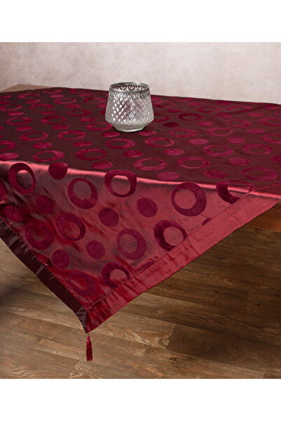 Silk Fashion Σατέν τετράγωνο 082 (85εκ. x 85εκ.) μπορντό