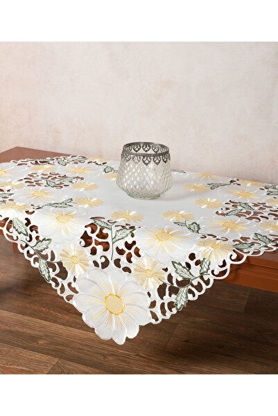Silk Fashion Σατέν τετράγωνο (60εκ x 60εκ) 291 κίτρινο