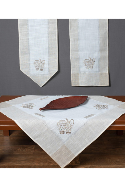 Silk Fashion Τραπεζομάντηλο 3741 (160cm x 350cm) ιβουάρ -