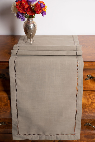 Silk Fashion Τραπεζομάντηλα (160εκ x 220εκ) 3096 σκούρο γκρι