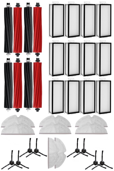 Rovexa Kit de întreținere compatibil cu Roborock Q5 Pro+ și Q5 Max+, valabil ...