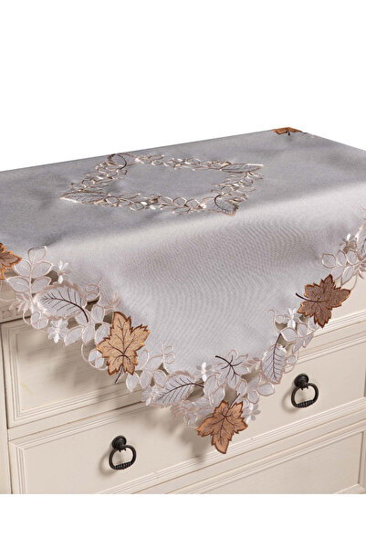 Silk Fashion Τετράγωνο 19315 (85cm x 85cm) γκρι -