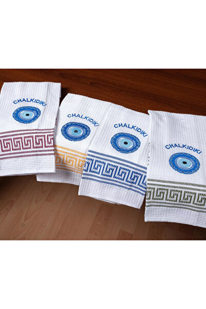 Silk Fashion Σετ 12 πετσετών κουζίνας (45εκ x 65εκ) eye CHALKIDIKI