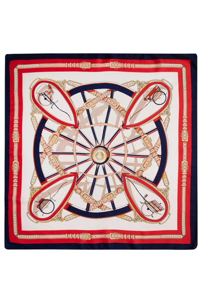 Silk Fashion Διακοσμητικό φουλάρι (65εκ x 65εκ) σχέδιο 1