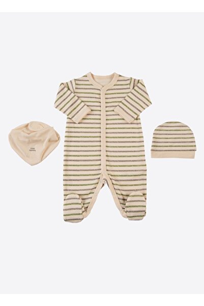 kitikate Organik Love Mummy 3'lü Takım Natural