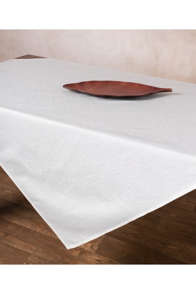 Silk Fashion Σατέν τραπεζομάντηλο 2015 (130cm x 130cm) ιβουάρ
