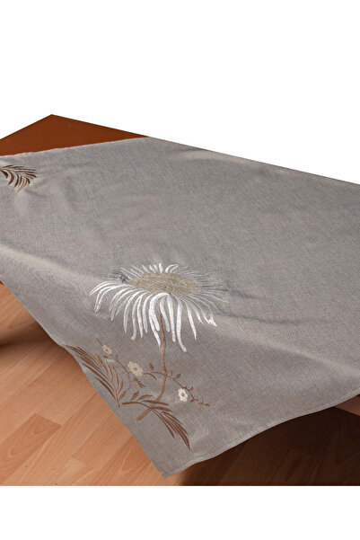 Silk Fashion Τραπεζομάντηλο 5126 (130εκ x 130εκ) γκρι