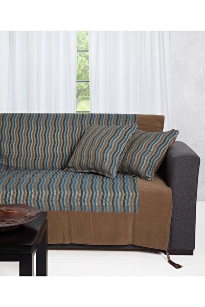 Silk Fashion Κουβέρτες ριχτάρια 602 wave (180εκ x 250εκ) μπλε