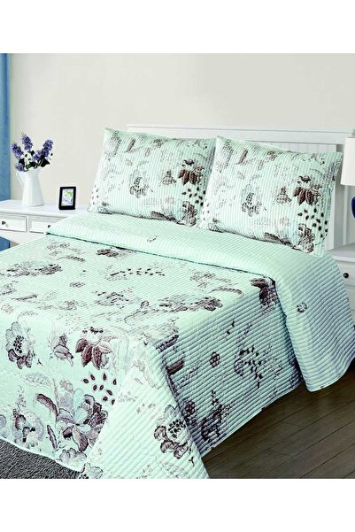 Silk Fashion Σετ παπλωματοθήκης (160cm x 220cm + 1 x 50cm x 70cm) 5305 γαλάζιο -