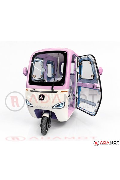 Sfm SF400 Plus Kapılı 3 Tekerlekli Elektrikli Motosiklet 1600W 30 Km/h 35-50 Km Menzil