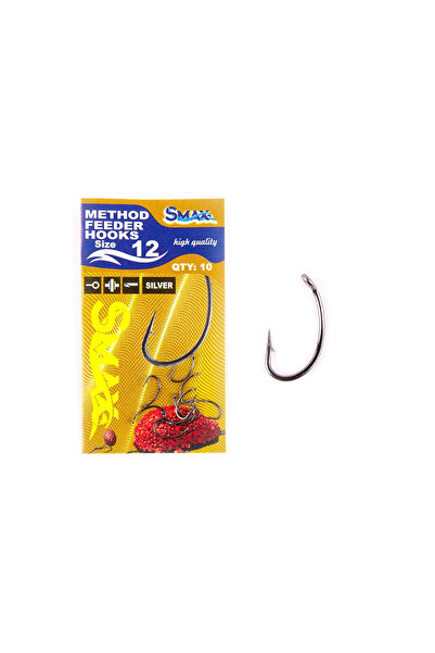 Smax Carlige cu ochet Nr. 12 Method Feeder 10buc./plic