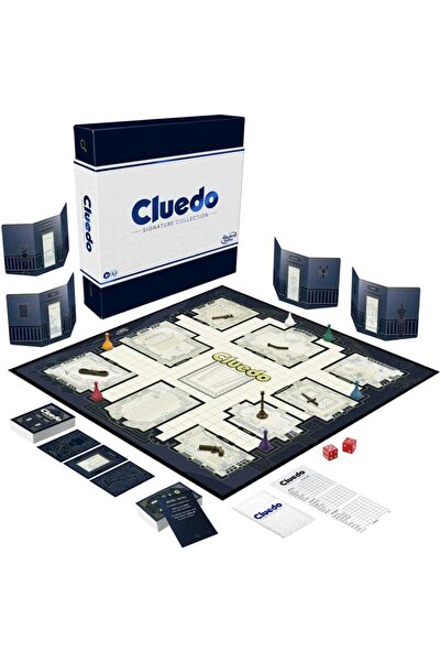 Hasbro Gaming Clue Signature Collection Family Board Game for 2-6 Players, Premium Packaging and Components, Ages 8+