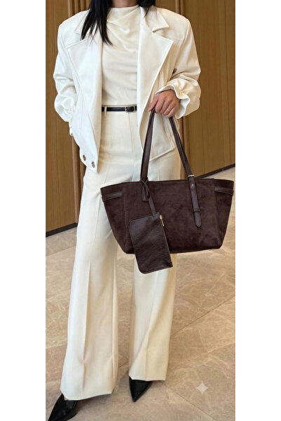 Gogoey Luxury Puppy Suede Nubuck Women's Hand and Shoulder Bag