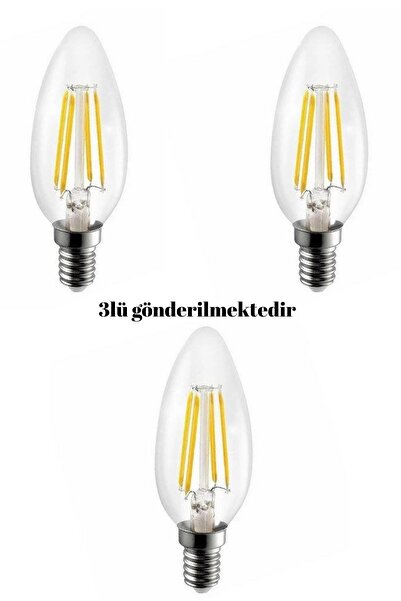 Ömür Avize e 14 duy uyumlu ampull ct-4063 (3lü gönderilmektedir)