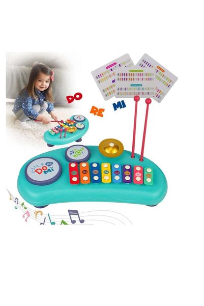 UKR 8 Note Xylophone Toy | Interactive Sound Drum Musical Instrument for Todd...