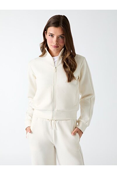 Guess Calista 4g Full Zipper Women's Tracksuit Top V6Yq12K4297-Fw0T