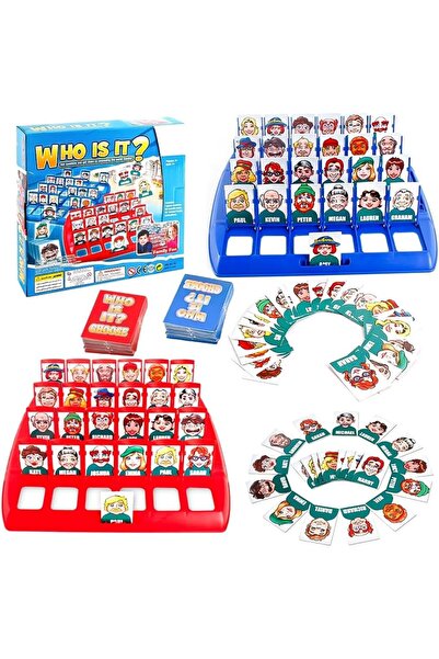 UKR Board Game Who is It, Fun Character Guessing Game for Kids